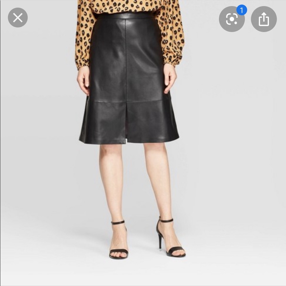Target A New Day Faux Leather Skirt